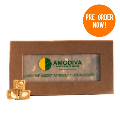 Natural Jaggery 10 gm cube (800 - 900 gm)